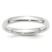 14KW 3mm Standard Comfort Fit Wedding Band Size 10