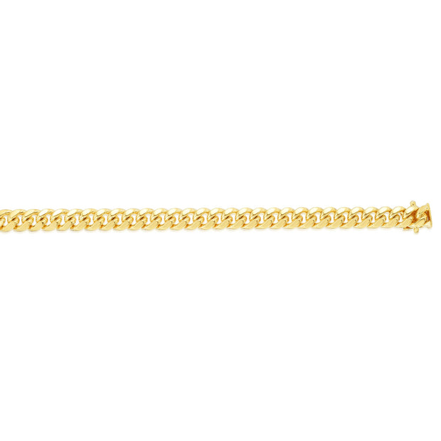 10K Gold 7.1mm 22in Classic Miami Cuban